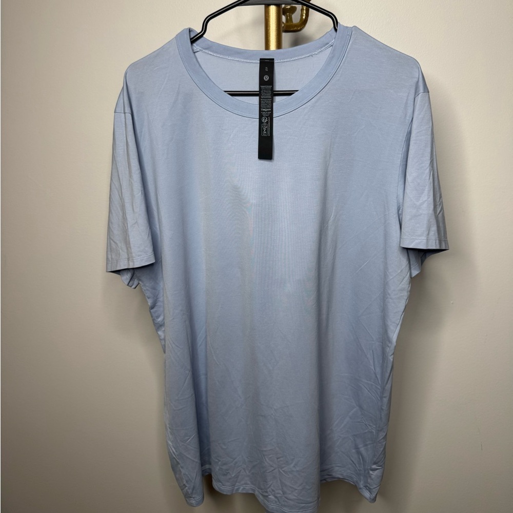 lululemon athletica Sky Blue Short Sleeve Tee